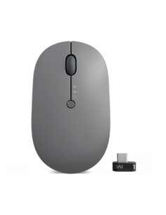 Lenovo Go Multi-Device mouse Ufficio Ambidestro RF senza fili + Bluetooth Ottico 2400 DPI