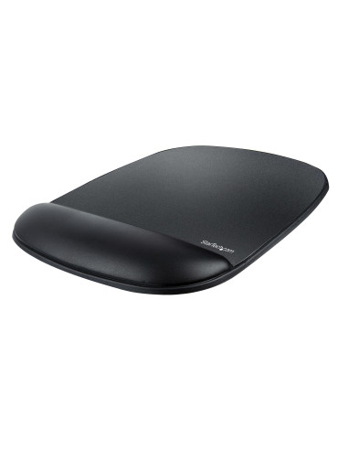 StarTech.com Tappetino per mouse con poggiapolso (17x18x2cm) - Tappetino per mouse ergonomico con supporto per il polso, Mouse P