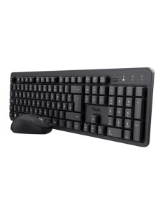 Trust TKM-360 tastiera Mouse incluso Ufficio RF Wireless QWERTY Italiano Nero