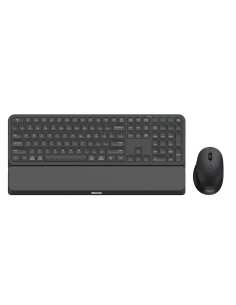 Philips Serie 6000 SPT6607B/34 tastiera Mouse incluso Casa RF senza fili + Bluetooth Nero