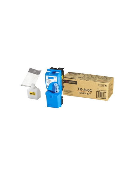 KYOCERA TK-820C cartuccia toner 1 pz Originale Ciano