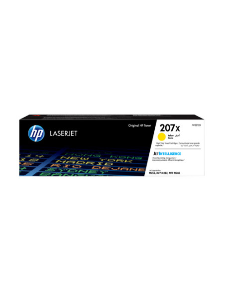 HP Cartuccia toner giallo originale LaserJet 207X ad alta capacità