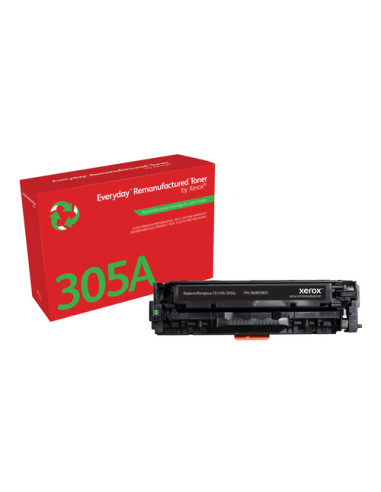 Toner rigenerato Everyday™ di Xerox Nero compatibile con HP 305A (CE410A), Capacità standard