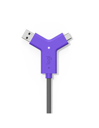 LOGITECH SWYTCH BLACK - WW Trasmettitore e ricevitore AV, Risoluzione massima: 3840 x 2160 Pixel,30 fps - 952-000010