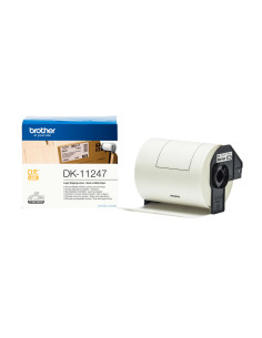 Brother DK-11247 nastro per etichettatrice Nero su bianco