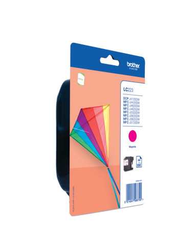 Brother LC223MBP cartuccia d'inchiostro 1 pz Originale Magenta