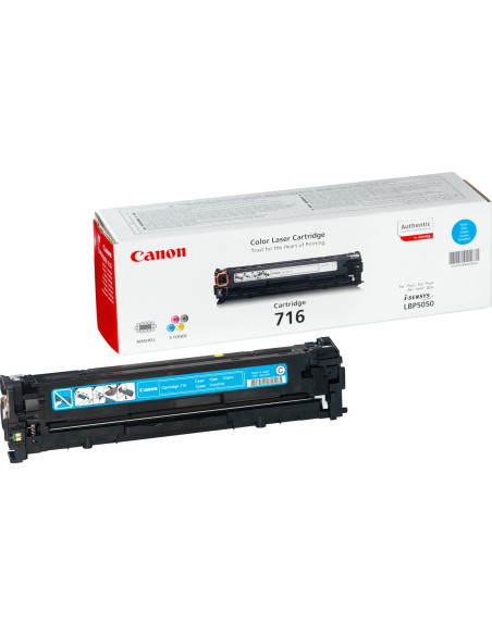 Canon 716 Cyan cartuccia toner 1 pz Originale Ciano