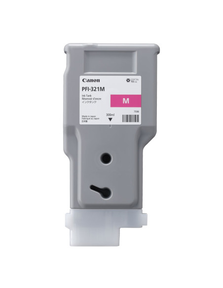Canon PFI-321 M cartuccia d'inchiostro 1 pz Originale Resa standard Magenta
