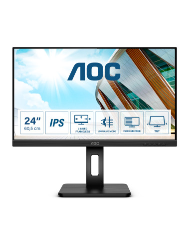 AOC P2 Q24P2Q Monitor PC 60,5 cm (23.8") 2560 x 1440 Pixel Quad HD LED Nero