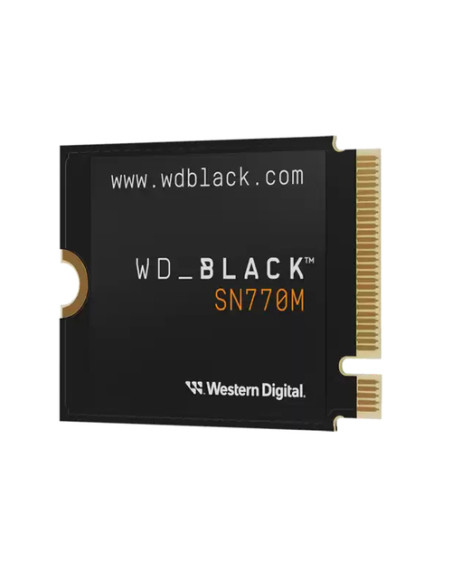 WESTERN DIGITAL SSD BLACK 2TB SN770M M.2 2230 NVME SSD FOR HANDHELD GAMING DEV