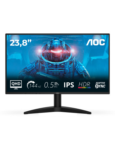 AOC B3 Q24B36X Monitor PC 60,5 cm (23.8") 2560 x 1440 Pixel Quad HD LED Nero