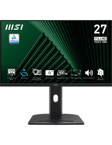 MSI PRO MP275PG Monitor PC 68,6 cm (27") 1920 x 1080 Pixel Full HD LCD Nero