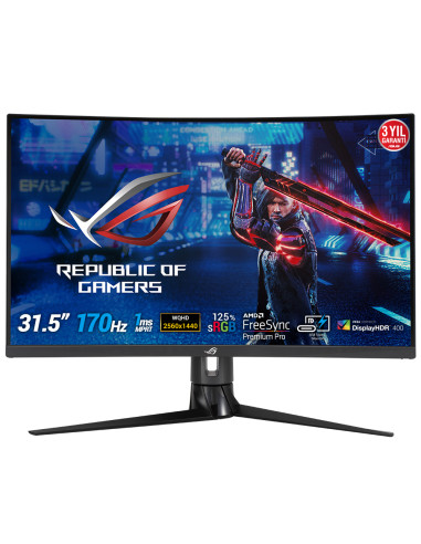 ASUS ROG Strix XG32VC Monitor PC 80 cm (31.5") 2560 x 1440 Pixel Quad HD LED Nero
