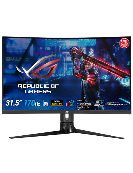ASUS ROG Strix XG32VC Monitor PC 80 cm (31.5") 2560 x 1440 Pixel Quad HD LED Nero