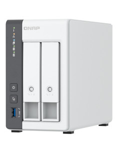 QNAP TS-216G server NAS e di archiviazione Tower Cortex-A Cortex-A55 4 GB HDD Bianco