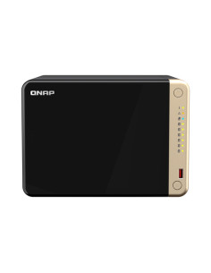 QNAP TS-664 NAS Tower Intel® Celeron® N5095 8 GB DDR4 0 TB QNAP QTS Nero, Bronzo
