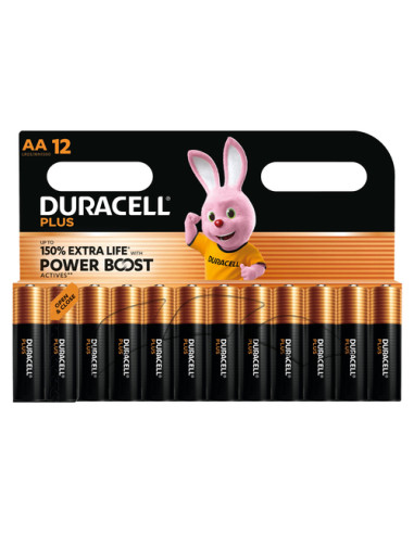 Duracell PLUS Batteria monouso Stilo AA Alcalino