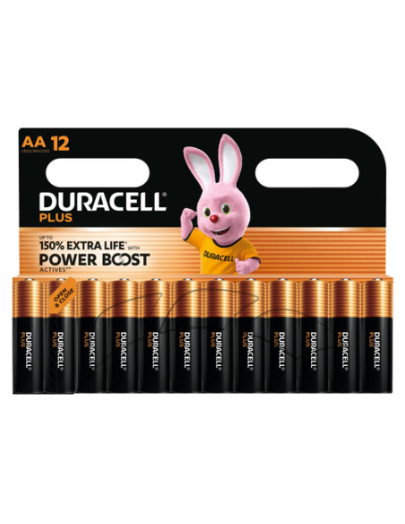 Duracell PLUS Batteria monouso Stilo AA Alcalino