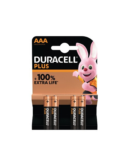 Duracell Plus Batteria monouso Mini Stilo AAA Alcalino