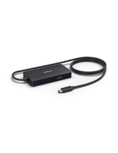 Jabra 14207-58 hub di interfaccia USB 3.2 Gen 1 (3.1 Gen 1) Type-C Nero