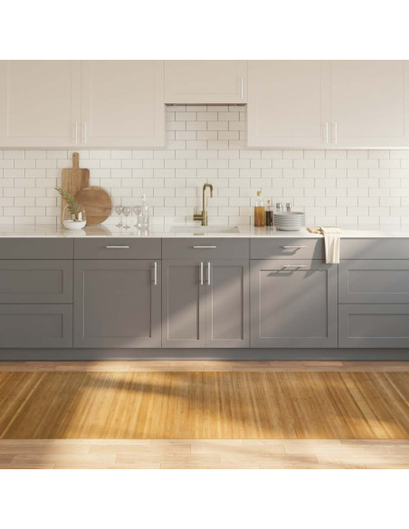 Tappeto Rettangolare Natura 100x500 cm in Bambù