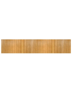 Tappeto Rettangolare Natura 100x500 cm in Bambù 2