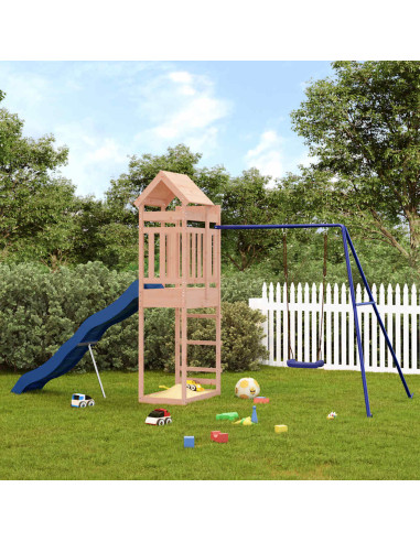 Set da Gioco da Esterno in Legno Massello di Douglas