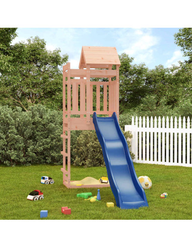 Set da Gioco da Esterno in Legno Massello di Douglas