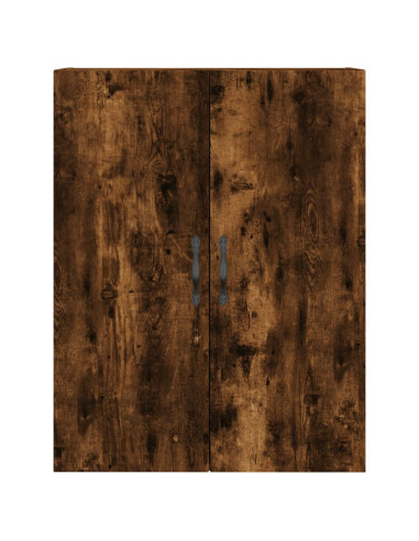 Credenza Rovere Fumo  69,5x34x180 cm in Legno Multistrato