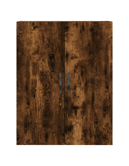 Credenza Rovere Fumo  69,5x34x180 cm in Legno Multistrato