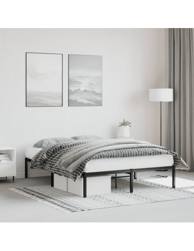 Giroletto in Metallo Nero 140x190 cm