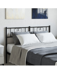 Testiera di Ricambio in Metallo Nero 150 cm