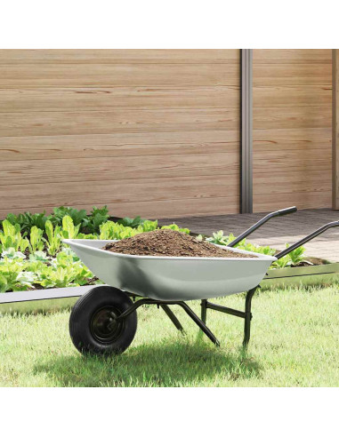 Sostituzione Vassoio Carriola Argento 80 x 60 x 25 cm Acciaio