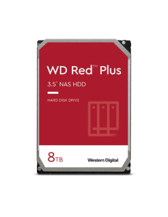 HD WD SATA3 8TB 3.5" RED PLUS INTELLIPOWER  256mb cache 24x7 - NAS HARD DRIVE - WD80EFPX