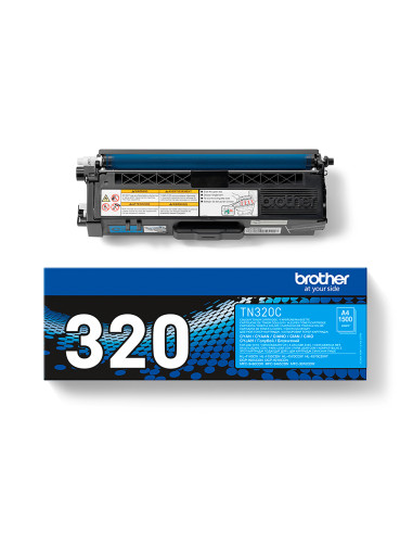 Brother TN-320C cartuccia toner 1 pz Originale Ciano