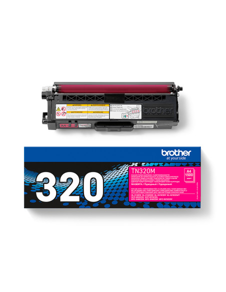 Brother TN-320M cartuccia toner 1 pz Originale Magenta