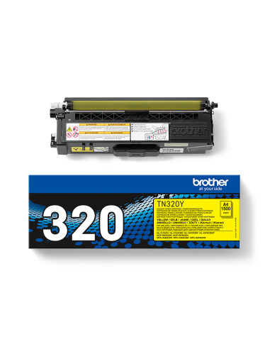 Brother TN-320Y cartuccia toner 1 pz Originale Giallo