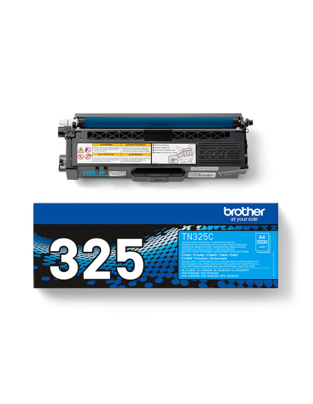 Brother TN-325C cartuccia toner 1 pz Originale Ciano