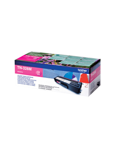 Brother TN-328M cartuccia toner 1 pz Originale Magenta