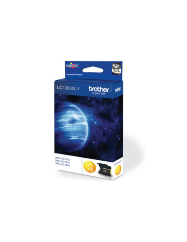 Brother LC1280XLY cartuccia d'inchiostro 1 pz Originale Resa elevata (XL) Giallo