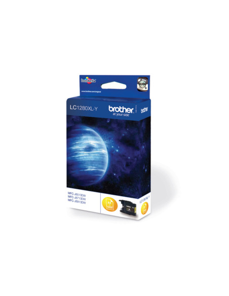 Brother LC1280XLY cartuccia d'inchiostro 1 pz Originale Resa elevata (XL) Giallo