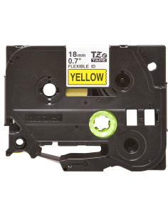 Brother TZE-FX641 nastro per etichettatrice Nero su giallo TZ 2