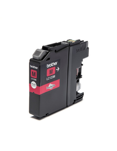 Brother LC123M cartuccia d'inchiostro 1 pz Originale Magenta
