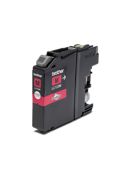 Brother LC123M cartuccia d'inchiostro 1 pz Originale Magenta