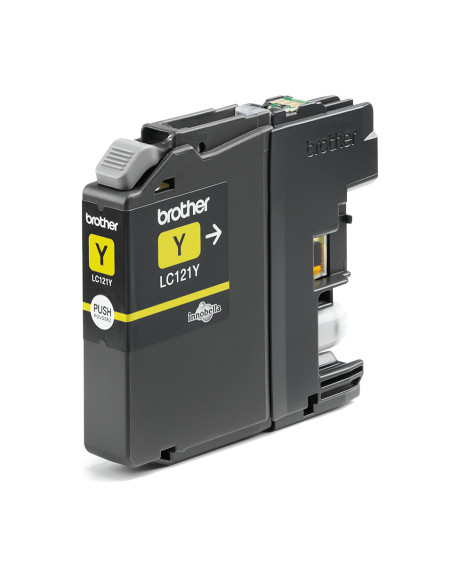 Brother LC-121Y cartuccia d'inchiostro 1 pz Originale Giallo