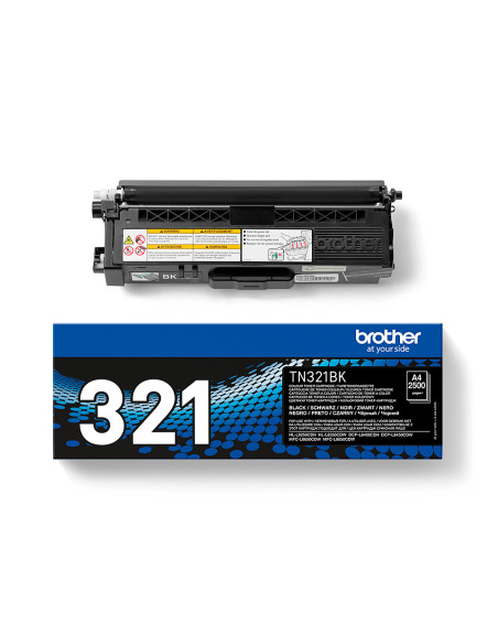 Brother TN-321BK cartuccia toner 1 pz Originale Nero