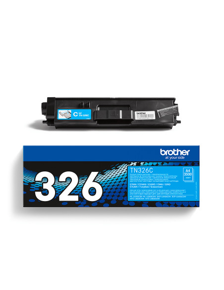 Brother TN-326C cartuccia toner 1 pz Originale Ciano