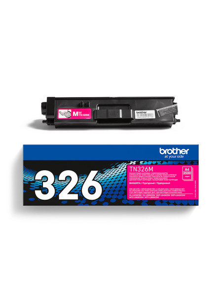 Brother TN-326M cartuccia toner 1 pz Originale Magenta