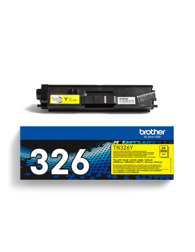 Brother TN-326Y cartuccia toner 1 pz Originale Giallo