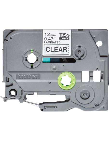 Brother TZE131S nastro per etichettatrice Nero trasparente TZe